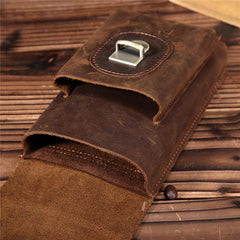 Cool Leather Cell Phone Holster Belt Pouch for Men Waist Bag BELT BAGs For Men