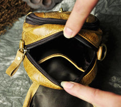 Cool Leather Belt Pouch for Men CELL PHONE HOLSTER Waist Bags BELT BAG For Men