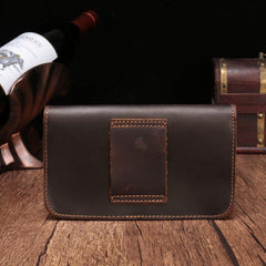 Cool Leather Cell Phone HOLSTER Belt Pouches for Men Waist Bag BELT BAG For Men - imessengerbags