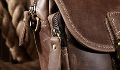 Leather Belt Pouch for Men Waist Bag BELT BAG Cell Phone Holsters Shoulder Bag For Men - imessengerbags