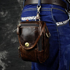 Leather Cell Phone Holster Belt Pouches for Men Waist Bag BELT BAG Shoulder Bag For Men
