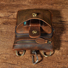 Leather Mens Belt Pouches Cell Phone Holsters Waist Bag BELT BAG Shoulder Bag For Men