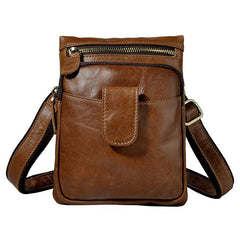 Leather Mens Belt Pouches Cell Phone Holsters Waist Bag BELT BAG Shoulder Bag For Men