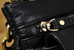 Small Leather Mens Belt Pouch Waist Bag Shoulder Bag BELT BAG For Men