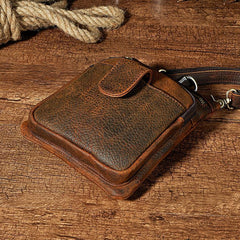 Leather Mens Belt Pouches Cell Phone Holsters Waist Bag BELT BAG Shoulder Bag For Men