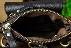 Small Leather Mens Belt Pouch Waist Bag Shoulder Bag BELT BAG For Men