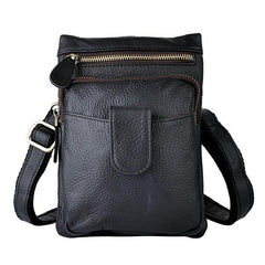 Leather Mens Belt Pouches Cell Phone Holsters Waist Bag BELT BAG Shoulder Bag For Men