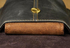 Small Leather Mens Belt Pouch Waist Bag Shoulder Bag BELT BAG For Men