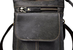 Small Leather Mens Belt Pouch Waist Bag Shoulder Bag BELT BAG For Men