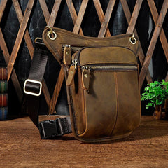 Leather Belt Pouch for men Waist Bag BELT BAG Shoulder Bags Cell Phone Holsters For Men