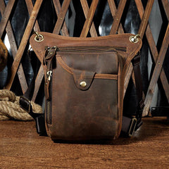 Leather Mens Belt Pouches Cell Phone Holsters Waist Bag BELT BAGs Shoulder Bag For Men - imessengerbags