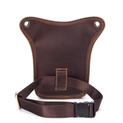 Leather BELT BAG Belt Pouch for men Cell Phone Holster Waist Bag Shoulder Bag For Men