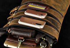 Leather Waist Bag Belt Pouch for men BELT BAG Shoulder Bag For Men