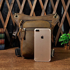 Leather Belt Pouch for men Waist Bag BELT BAG Shoulder Bags Cell Phone Holsters For Men