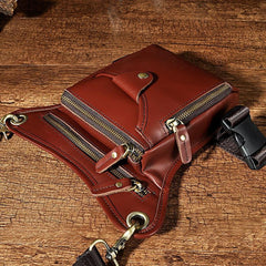 Leather Mens Belt Pouches Cell Phone Holsters Waist Bag BELT BAGs Shoulder Bag For Men