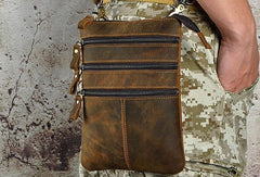 Leather Waist Bag Belt Pouch for men BELT BAG Shoulder Bag For Men