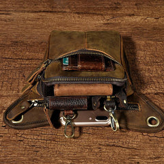 Leather Belt Pouch for men Waist Bag BELT BAG Shoulder Bags Cell Phone Holsters For Men