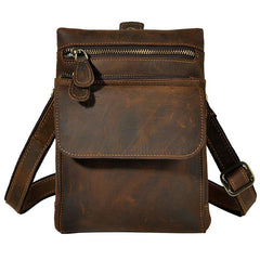Leather Belt Pouch Mens Waist Bag Shoulder Bag for Men - imessengerbags