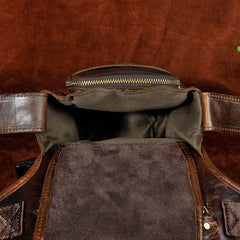 Leather Drop Leg Bag Belt Pouch Mens Waist Bag Shoulder Bag for Men