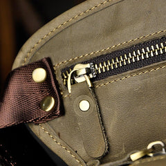 Leather Drop Leg Bag Belt Pouch Mens Waist Bag Shoulder Bag for Men - imessengerbags