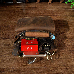 Leather Belt Pouch Mens Waist Bag Shoulder Bag for Men - imessengerbags