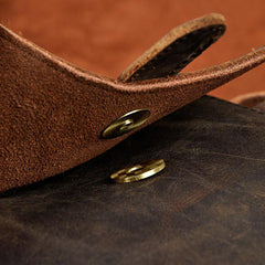 Leather Drop Leg Bag Belt Pouch Mens Waist Bag Shoulder Bag for Men - imessengerbags