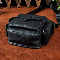Leather Drop Leg Bag Belt Pouch Mens Waist Bag Shoulder Bag for Men - imessengerbags