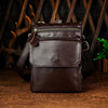 Leather Belt Pouch Mens Waist Bag Shoulder Bag for Men