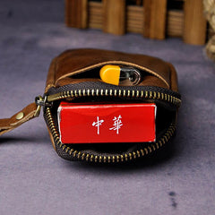Leather Drop Leg Bag Belt Pouch Mens Waist Bag Shoulder Bag for Men - imessengerbags