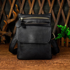 Leather Belt Pouch Mens Waist Bag Shoulder Bag for Men - imessengerbags