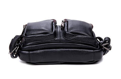 Leather Fanny Pack Mens Waist Bag Hip Pack Belt Bag Bumbag for Men