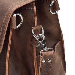 Leather Men Large Briefcase Handbag Travel Bag Messenger Bag For Men - imessengerbags