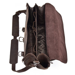 Leather Men Large Briefcase Handbag Travel Bag Messenger Bag For Men - imessengerbags