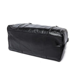 Cool Leather Men Large Travel Bag Business Weekender Bags For Men - imessengerbags