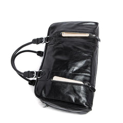 Cool Leather Men Large Travel Bag Business Weekender Bags For Men - imessengerbags