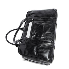 Cool Leather Men Large Travel Bag Business Weekender Bags For Men - imessengerbags