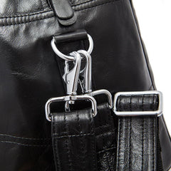 Cool Leather Men Large Travel Bag Business Weekender Bags For Men
