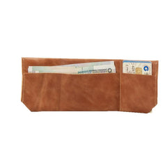 Leather Men Slim Small Wallet Trifold Small Vintage Wallet for Men - imessengerbags