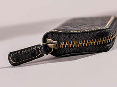 Leather Men Small Key Wallet Bifold Small Keyring Wallet for Men - imessengerbags