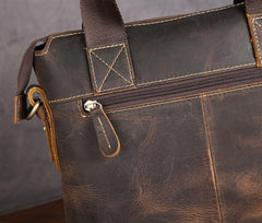 Vintage Leather Mens Briefcase Work Briefcases Business Briefcases Laptop Briefcases For Men