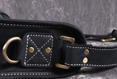 Cool Leather Men Vintage Coffee Messenger Bag Shoulder Bags for Men - imessengerbags