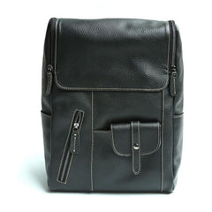 Leather Mens Backpacks Cool Travel Backpacks Laptop Backpack for men - imessengerbags
