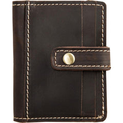 Leather Mens Card Holder Slim Front Pocket Wallets Card Wallet for Men - imessengerbags