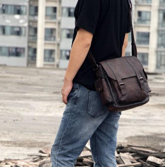 Vintage Crossbody Shoulder Bag Men