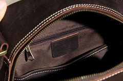 Leather Mens Cool Shoulder Bag Vintage Purse Messenger Bag Crossbody Bag for Men