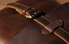 Leather Mens Cool Shoulder Bag Vintage Purse Messenger Bag Crossbody Bag for Men - imessengerbags