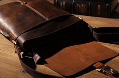 Leather Mens Cool Shoulder Bag Vintage Purse Messenger Bag Crossbody Bag for Men - imessengerbags