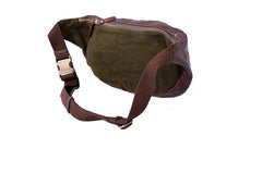 Leather Mens Cool Sling Bag Crossbody Bag Chest Bag Fanny Pack for men