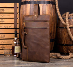 Leather Mens Cool Sling Bag Crossbody Bag Chest Bag for men - imessengerbags