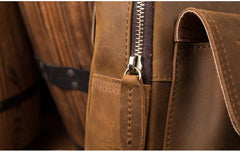 Leather Mens Cool Sling Bag Crossbody Bag Chest Bag for men - imessengerbags